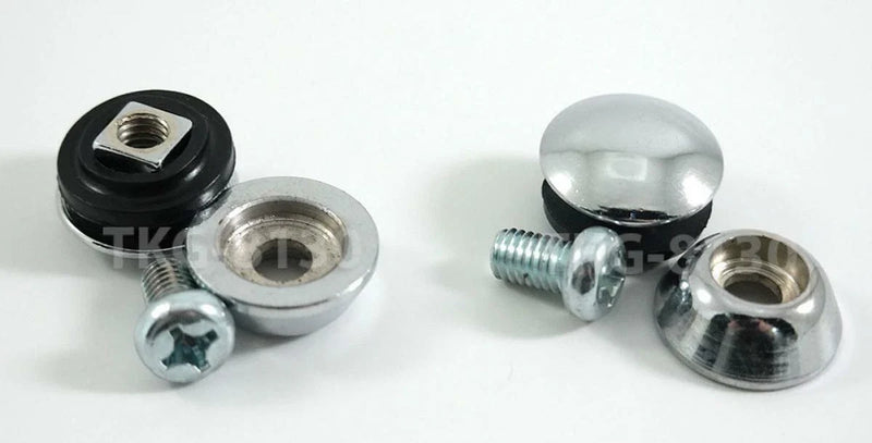 Toyota Hilux 2 x Chrome Bolt Nut Screws (2005-2014)
