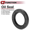 Make Model Rotary Shaft Seal 40x62x7mm Nitrile Black 5 x 70D