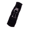 Universal Silver Black Steering Wheel Cover Anti-Slip PU Leather Protector