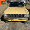 Toyota Hilux LN40 (1981-1984) - Pair Clear Front Bumper Blinkers