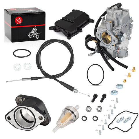 Yamaha Warrior 350 Carburetor Throttle Cable w/ Intake Manifold (1987–1990)
