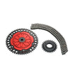 Harley Road Glide M8 Red Transmission Sprocket Conversion (2009-2024)