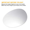 BMW MINI COOPER F54 F55 F56 Left Side Heated White Mirror Glass (2014-2023)