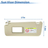 Lexus GX460 2010-2023 Beige Left Side Sun Visor