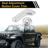 Jeep Gladiator JT Seat Adjustment Button Cover Trim (2018-2024)