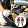 Motorcycle 2 x Fork Air Bleeder Valve M5x0.8 Metal Red