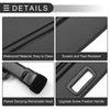 Hyundai Santa Fe 2024-2025 Black Carbon Fiber Retractable Cargo Cover