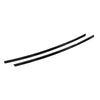 BMW X6 (2019-2023) Chrome Black 10 x Window Strip Moulding Seal