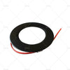 Caravan Boat Black Downlight Warm White 4 x 12V Dimmable Spot Lights
