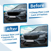 Mercedes-Benz E200 (2016-2020) Black Front Upper Bumper Grille