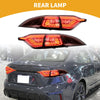 Toyota Corolla OLED Red Brake Tail Lights Assembly (2020–2023)