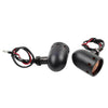 Universal 11 LEDs Black Retro Motor Turn Signal Lights