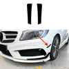 Mercedes-Benz A-Class Front Bumper Side Canards Splitters (2013–2015)