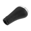 BMW X1 E84 Faux Leather Black Silver Tone 5 Speed Manual Shift Knob