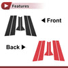 Hyundai Accent Hatchback (2011-2017) Black Door Pillar Window Trim