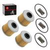 Honda CRF150R CRF150RB 3 x Oil Filter & O-Ring & Spring (2007-2024)