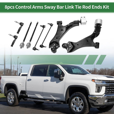 Chevrolet Equinox 8pcs Front Suspension Kit Control Arm