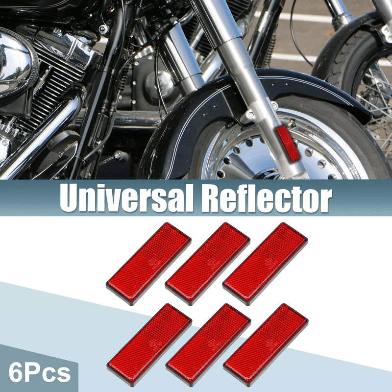 Motorcycle Bicycle 6pcs / Rectangular / Safety Spoke Reflective Reflector