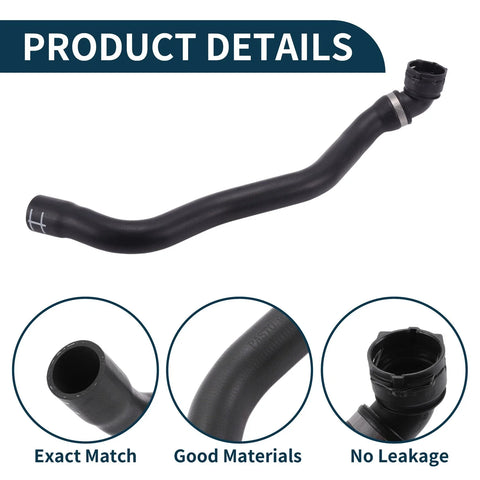 Porsche Cayenne 4.8L 2011-2018 Rubber Downpipe Radiator Hose