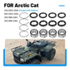Arctic Cat ATV Front & Rear Wheel Hub Bearings Seals Kit (2002–2004)