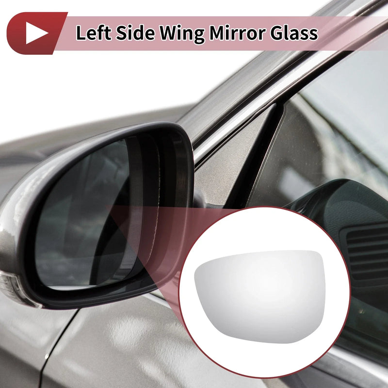 Citroen C4 Cactus Left Side Wing Mirror Glass (2014-2018)