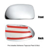 Chevrolet Silverado and GMC Sierra Chrome Plated Mirror Covers Overlay