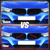 BMW 1 2 3 4 Series Red ABS Front Grille Trim Strips Covers (2004-2023)