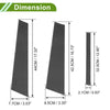 BMW 3-Series (2006-2011) Carbon Fiber 6 Pcs Door Pillar Window Trim