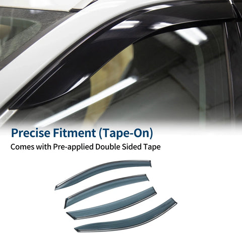 Nissan Sentra Side Vent Visors Window Deflectors (2007-2012)