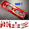 Toyota Corolla 14PCS Red Interior Kit Cover Trim Decor (2019–2024)