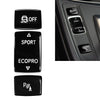BMW F20 F21 F22 F23 F30 F31 F34 F32 F33 F36 Black Gear Shift Button Trim