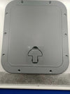Access Hatch Caravan RV Boat Nuova Rade Removable Lid 356x310 Grey