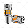 Car Amber BA15S 1156 P21W No Hyper Flash LED Turn Signal Bulb