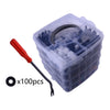 1000pc Universal Car Retainer Clips Fasteners Trim Rivet Bumper Clips