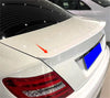 Mercedes C Class W204 Sedan Unpainted ABS Rear Boot Spoiler Wing (2008-2014)
