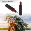 Motorcycle 0.67" Aluminum Alloy Plastic Motorcycle Slider Frame 2 x Red
