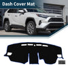 Toyota RAV4 (2019-2024) - Black Blue 1 Set Dashboard Cover Mat
