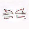 Toyota C-HR Carbon Fiber Look Rear Tail Light Lamp Cover Trim (2017–2022)