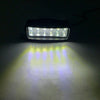 Motorcycle UTV ATV 12-LED White Fog Light Headlamp