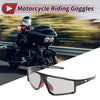 Motorcycle Motorcycle Goggles / 1 Pcs / Gray Lens Black Frame Tri-acetel