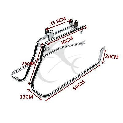 Harley Softail Fatboy Saddlebags Conversion Brackets (1984 - 2017)