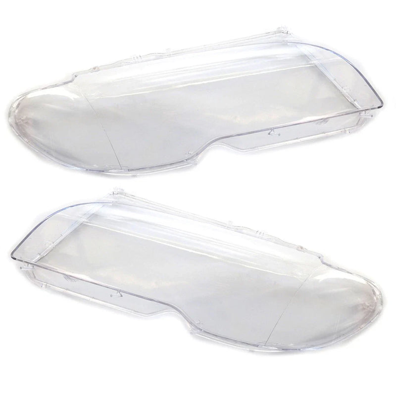 BMW 3 Series E46 325Ci 330Ci Headlight Glass Lens Covers (2003-2006)