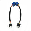 H4 9003 2 x Ceramic Headlight Bulb Socket Plug Adapter Connector