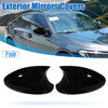 BMW 330xi Black Rearview Side Mirror Cover Caps (2005-2006)