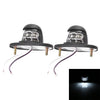 Car Truck SUV Universal 12V 6 LED White License Plate Lights