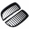 2005-2008 BMW 3 Series E90 E91 Gloss Black Front Kidney Grille (2005-2008)