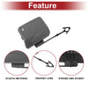 BMW X5 E70 (2011 - 2013) Gray Tow Hook Cover Cap
