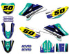 Yamaha TTR 50 (2006-2023) Stri Style Stickers Custom Graphics Full Kit