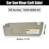 Toyota Highlander Front Left Side Car Sun Visor (2004–2007)