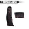 Chevrolet Camaro (2016-2022) Black Red 1 Set Brake Pedal Covers